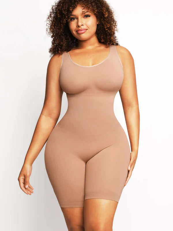 *Eco-friendly Seamless Outerwear Jumpsuit Shapewear