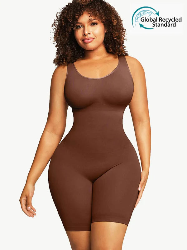 *Eco-friendly Seamless Outerwear Jumpsuit Shapewear