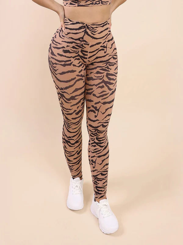 Pantalón deportivo ultrasuave con estampado de tigres