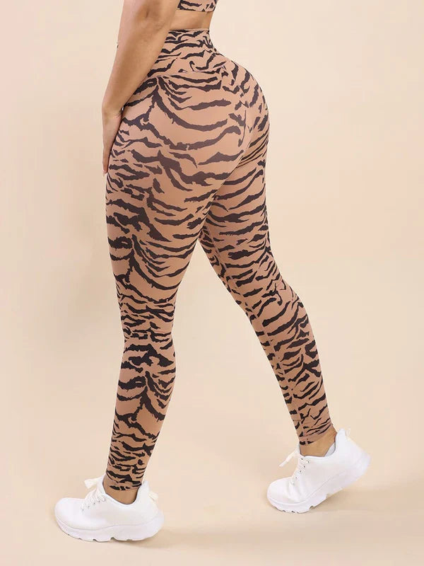 Pantalón deportivo ultrasuave con estampado de tigres