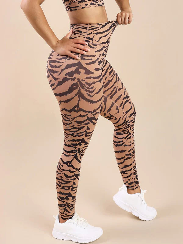 Pantalón deportivo ultrasuave con estampado de tigres