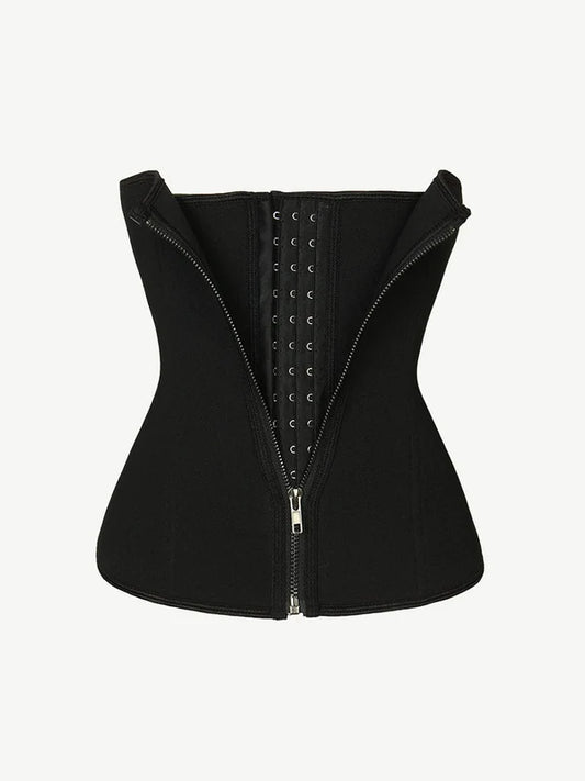 *Double Layer Zipper Tummy Control Waist Trimmer